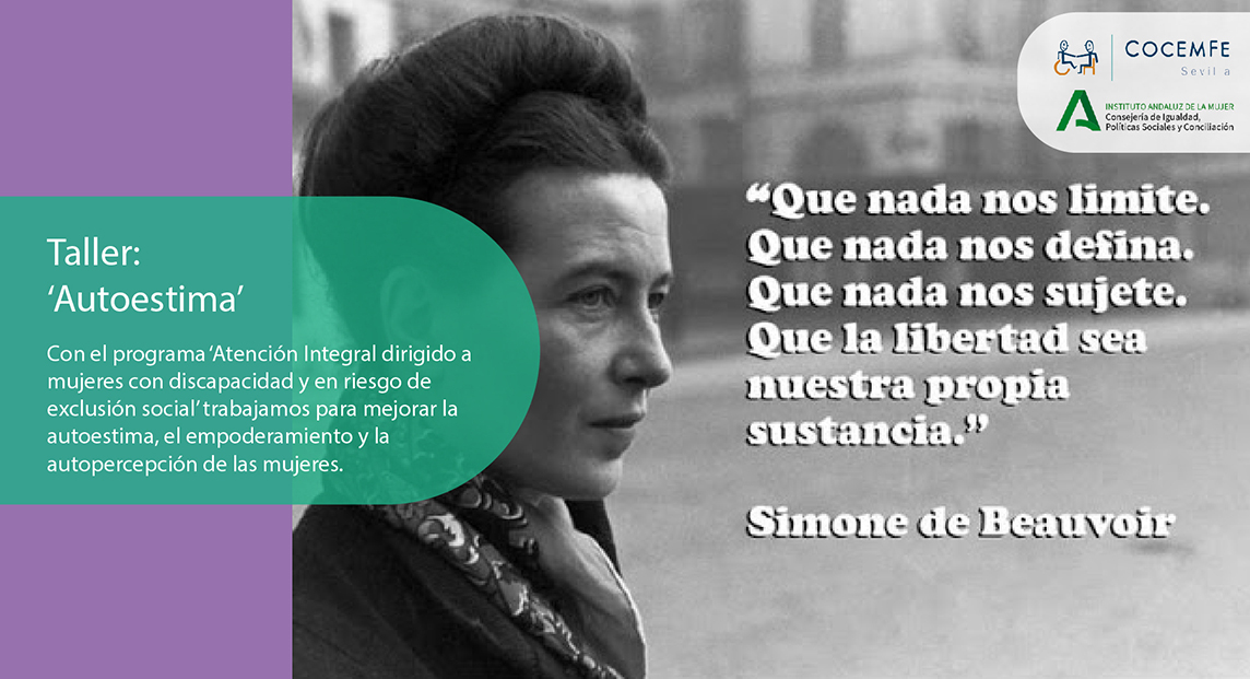 Imagen píldora autoestima para programa Atención Integral mujeres con discapacidad
